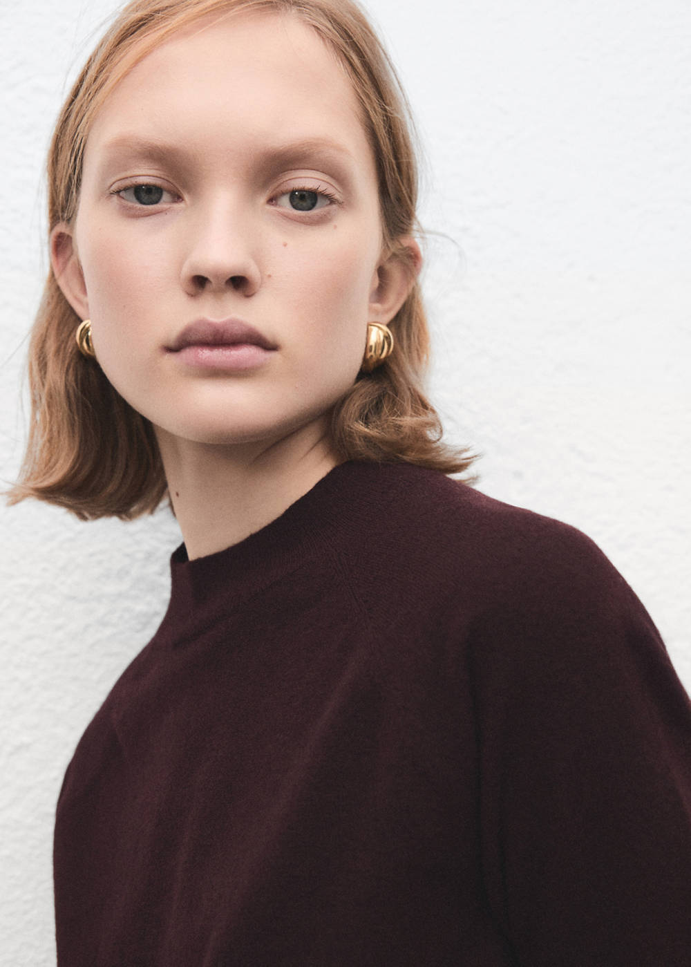 Short-sleeved wool-blend sweater - Image 5