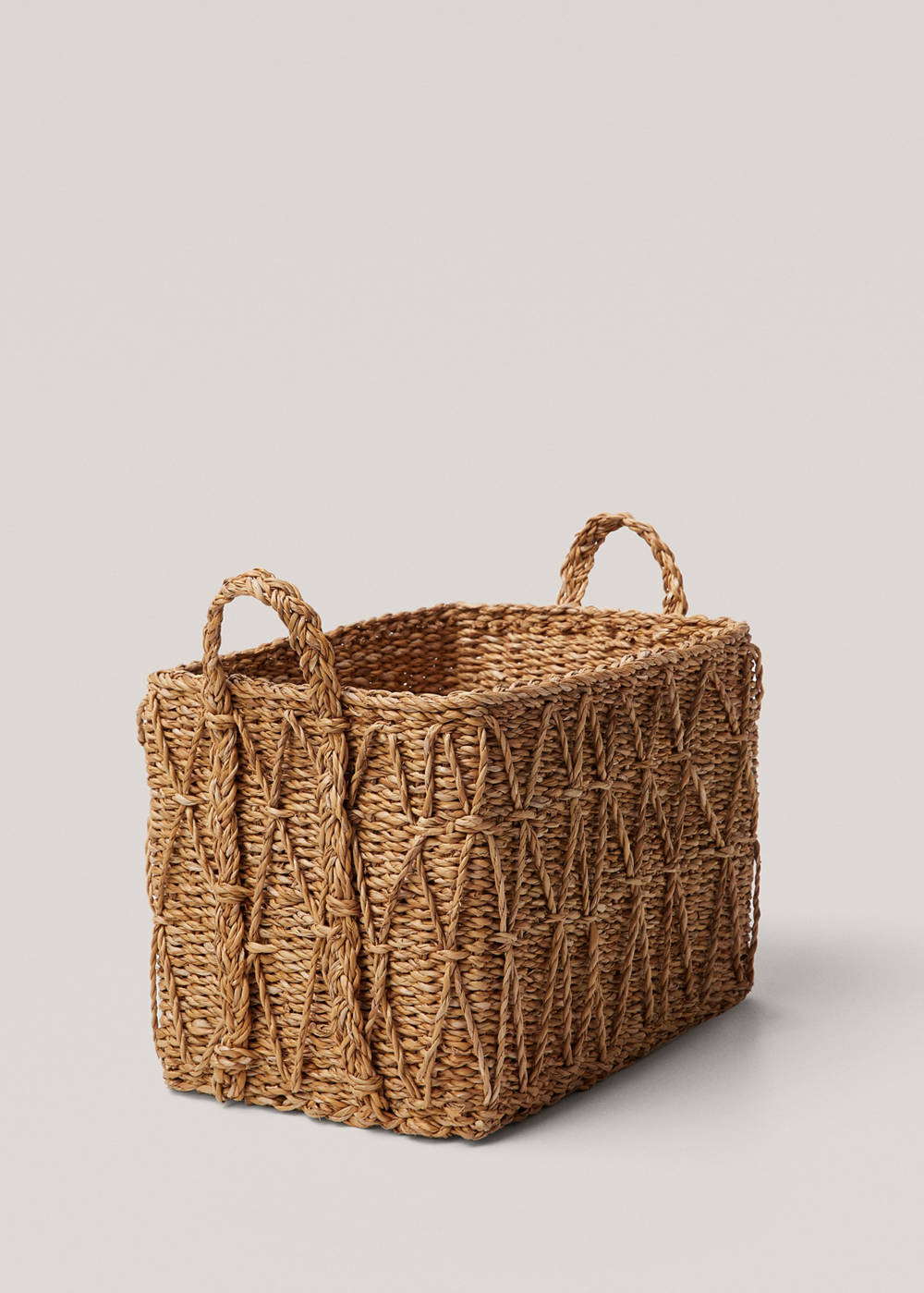 Large square basket with handles - Image 3