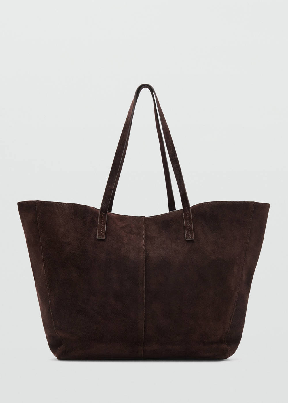 Suede shopper bag - Image 3