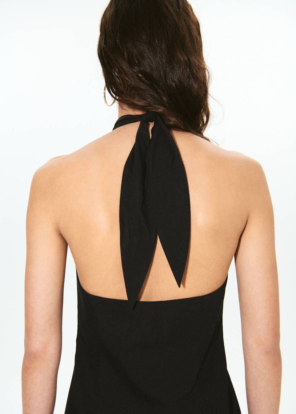 Crossed halter dress - Image 4