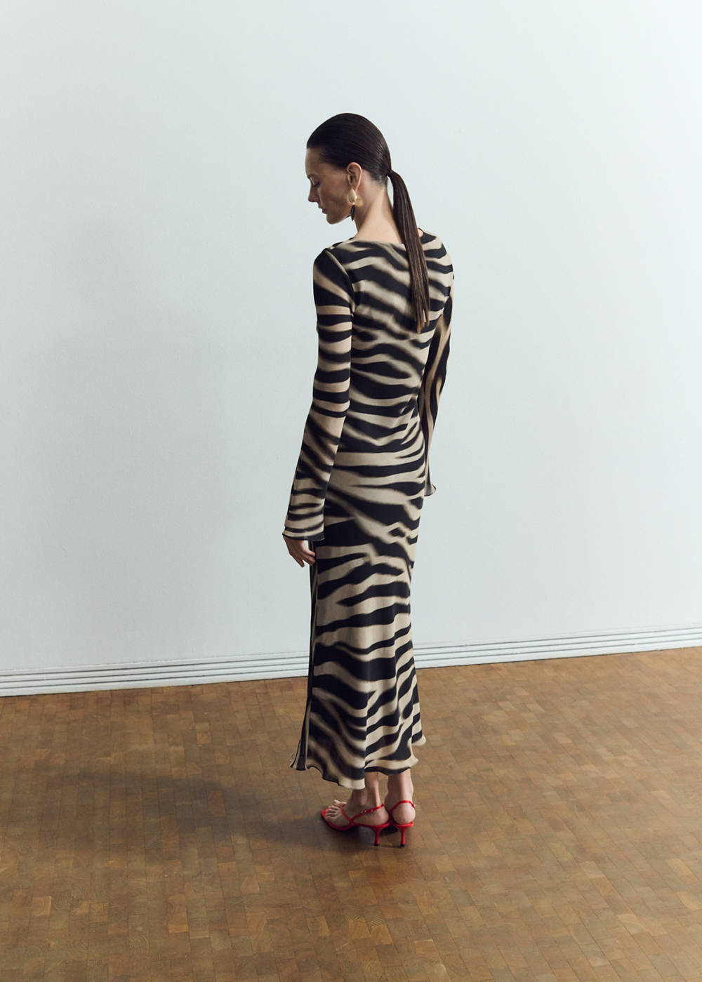 A-line animal-print dress - Image 5