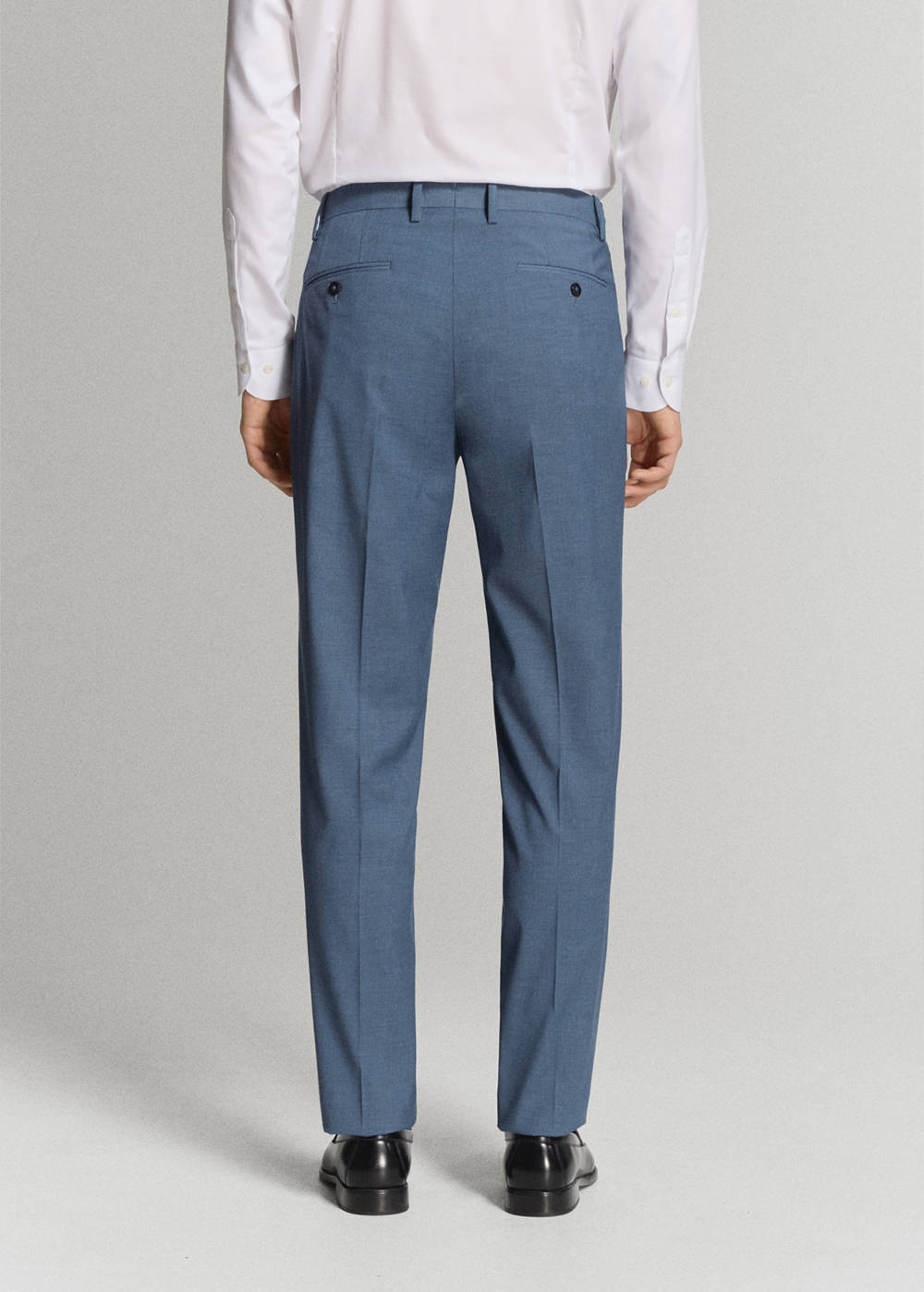 Milan slim-fit suit pants - Image 4