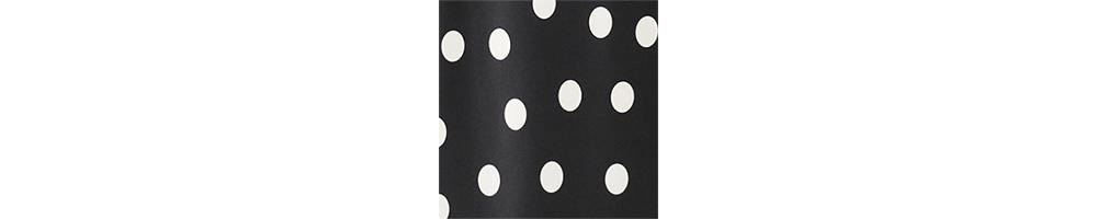 Polka-dot satin-finish dress - Image 6