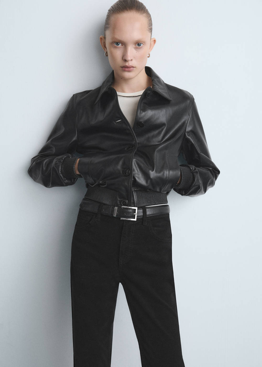 Velvet flared jeans - Image 5