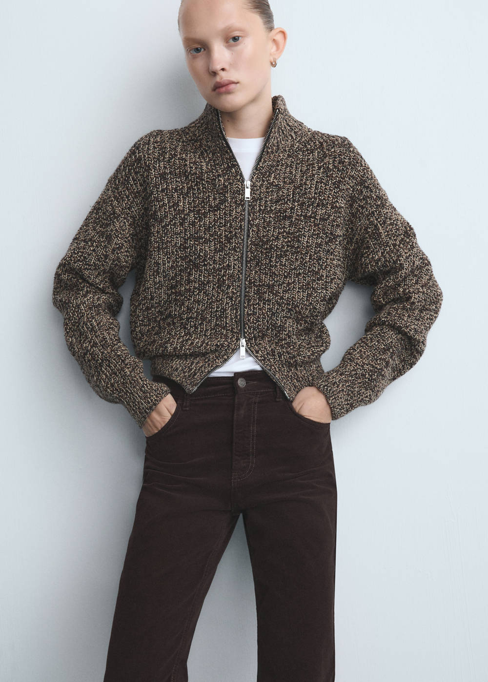 Velvet flared jeans - Image 5