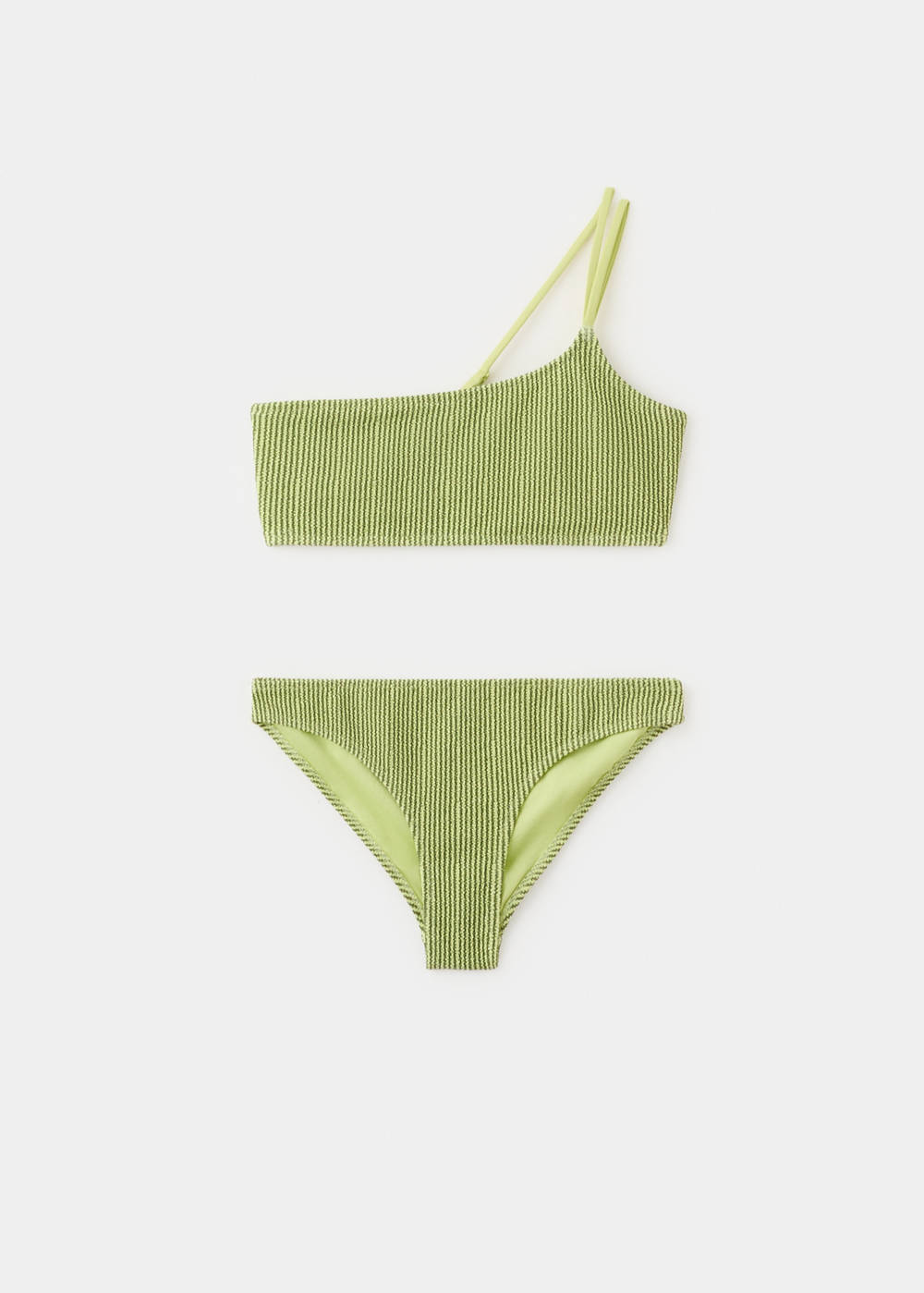 Asymmetrical bikini with classic bottoms - Image 5