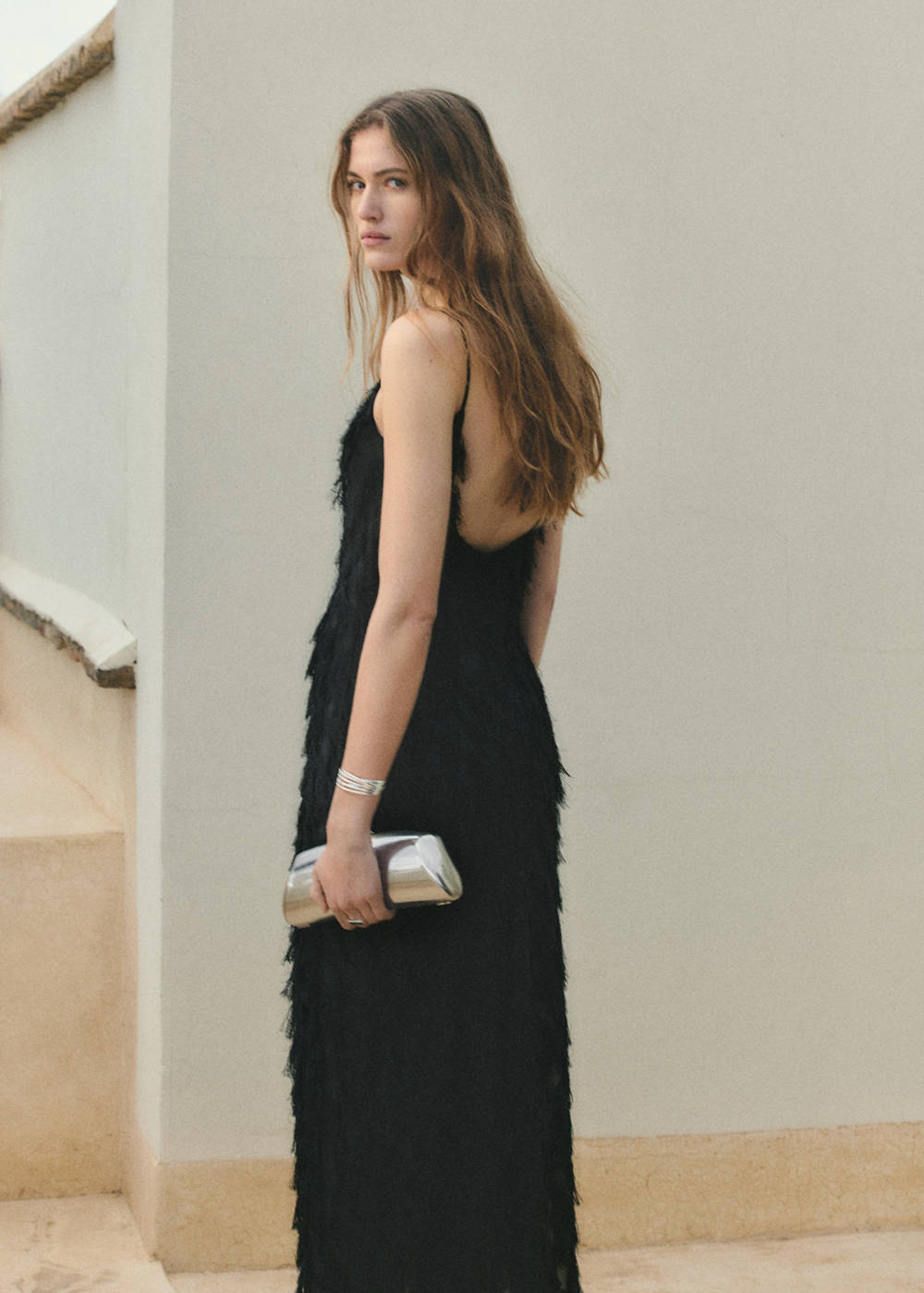 Long frayed dress - Image 4