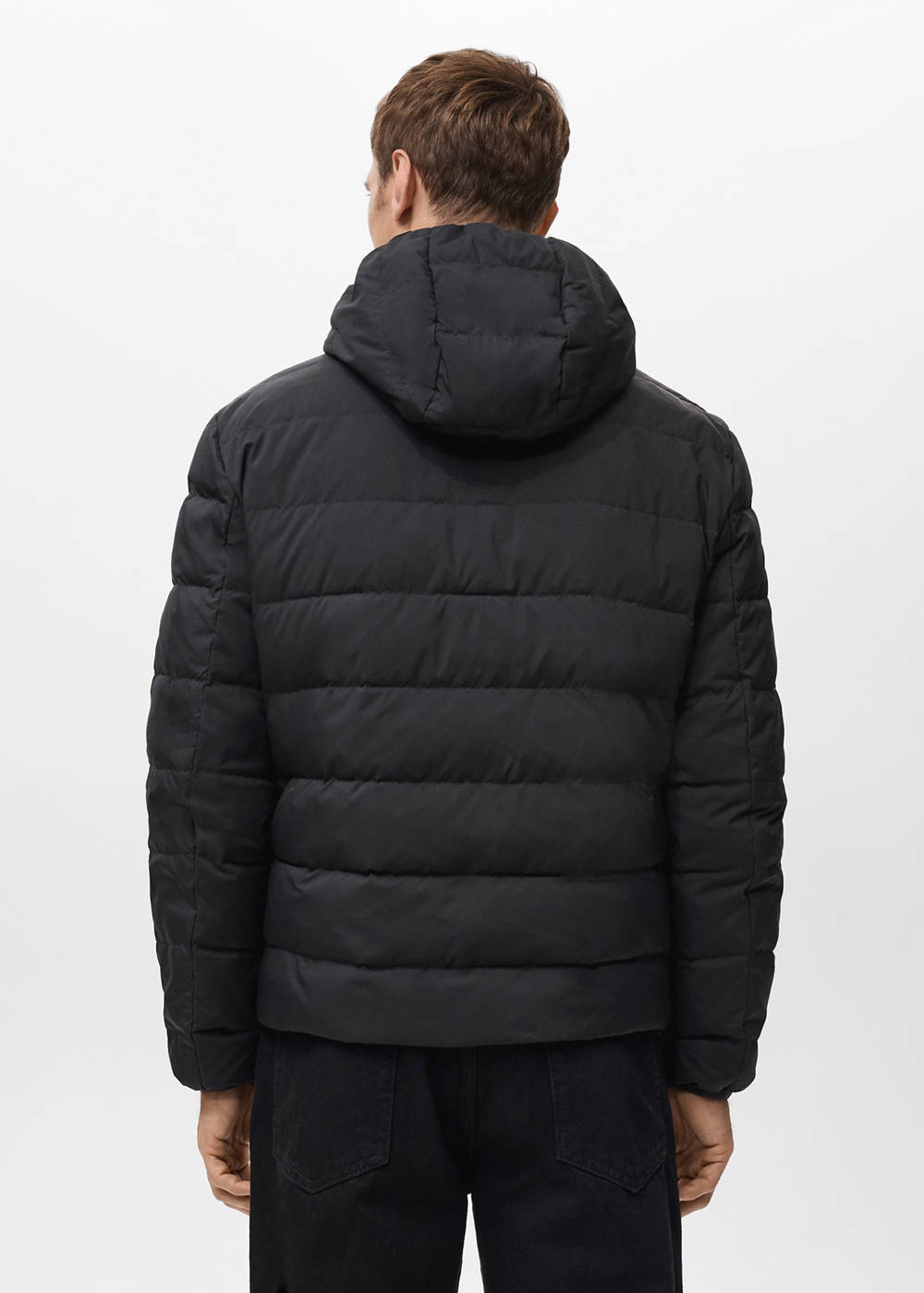 Quilted jacket with down and feather filling - Image 4