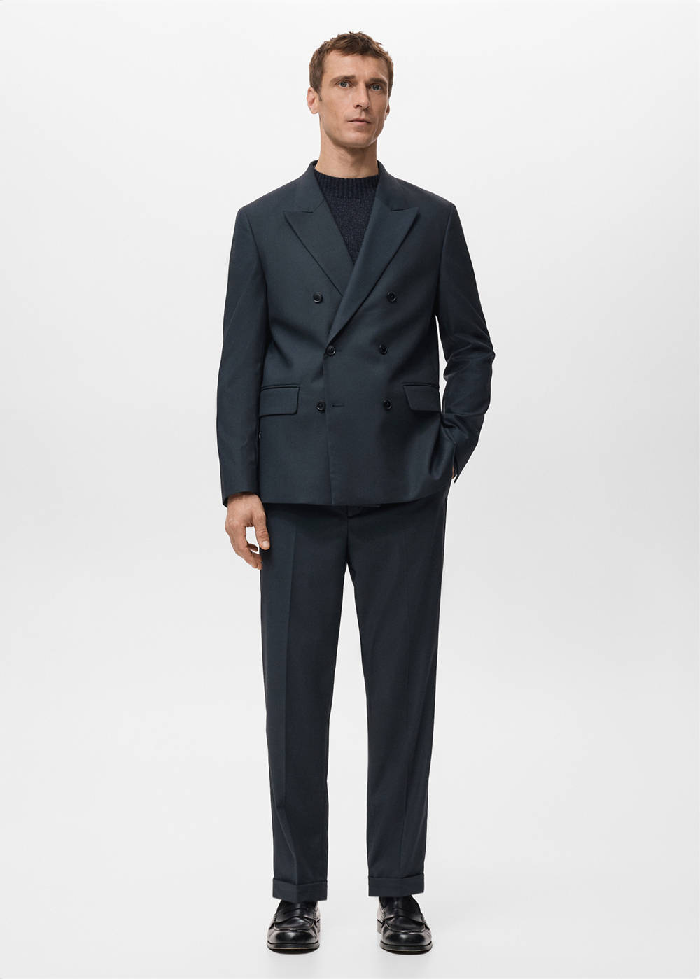 Boston regular-fit suit pants - Image 3