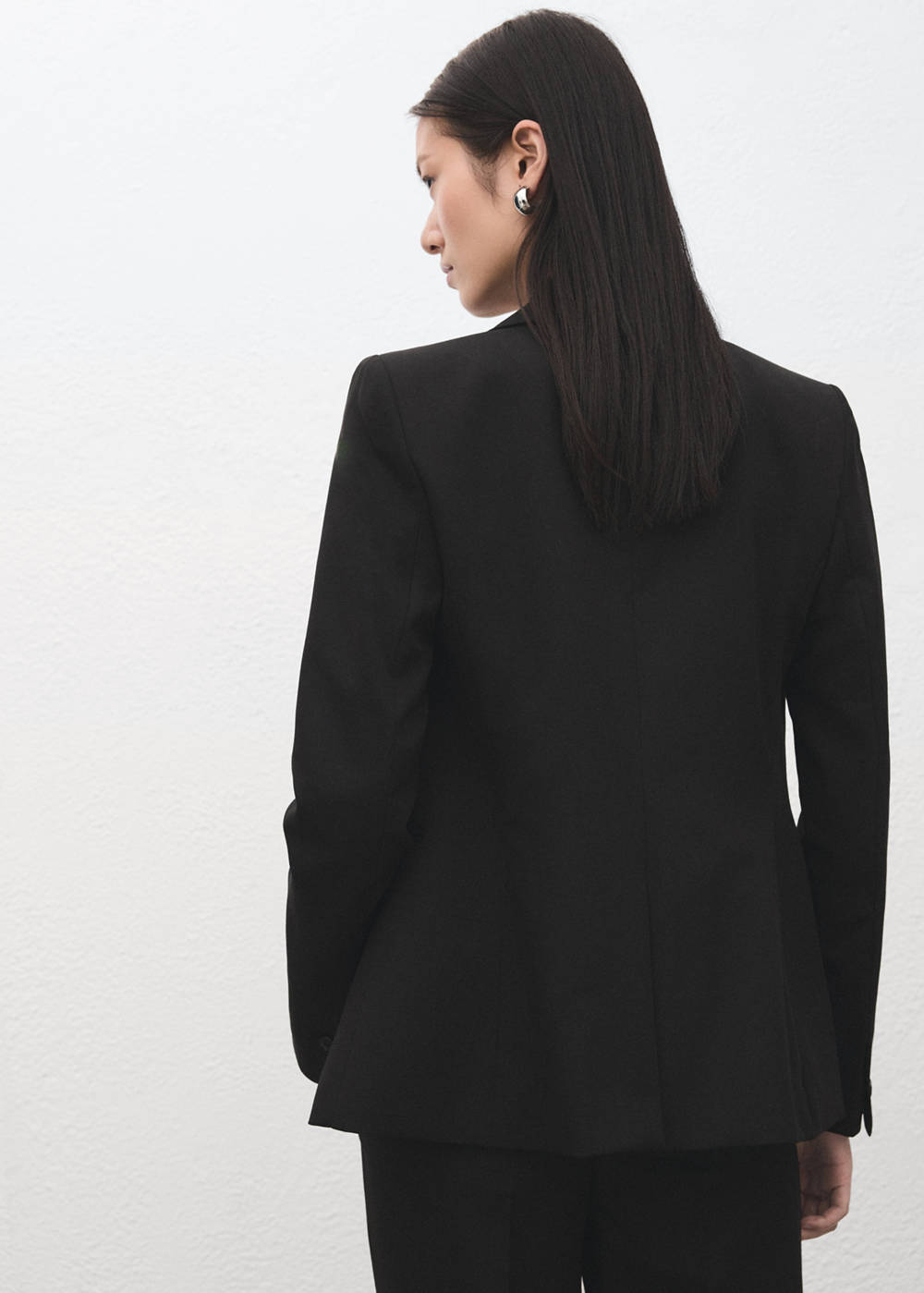 Fitted suit blazer - Image 4