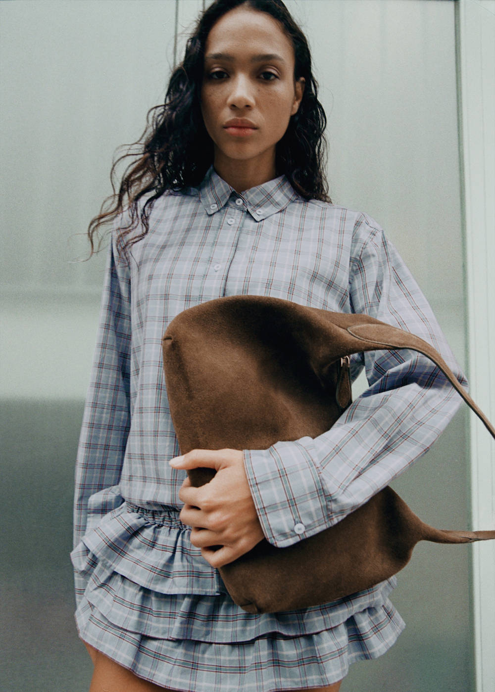 Check cotton shirt - Image 3