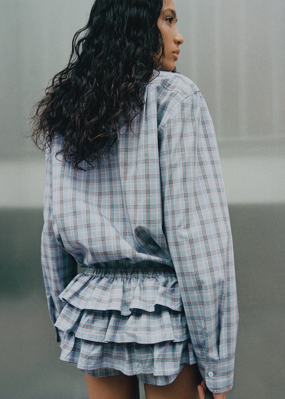 Check cotton shirt - Image 5