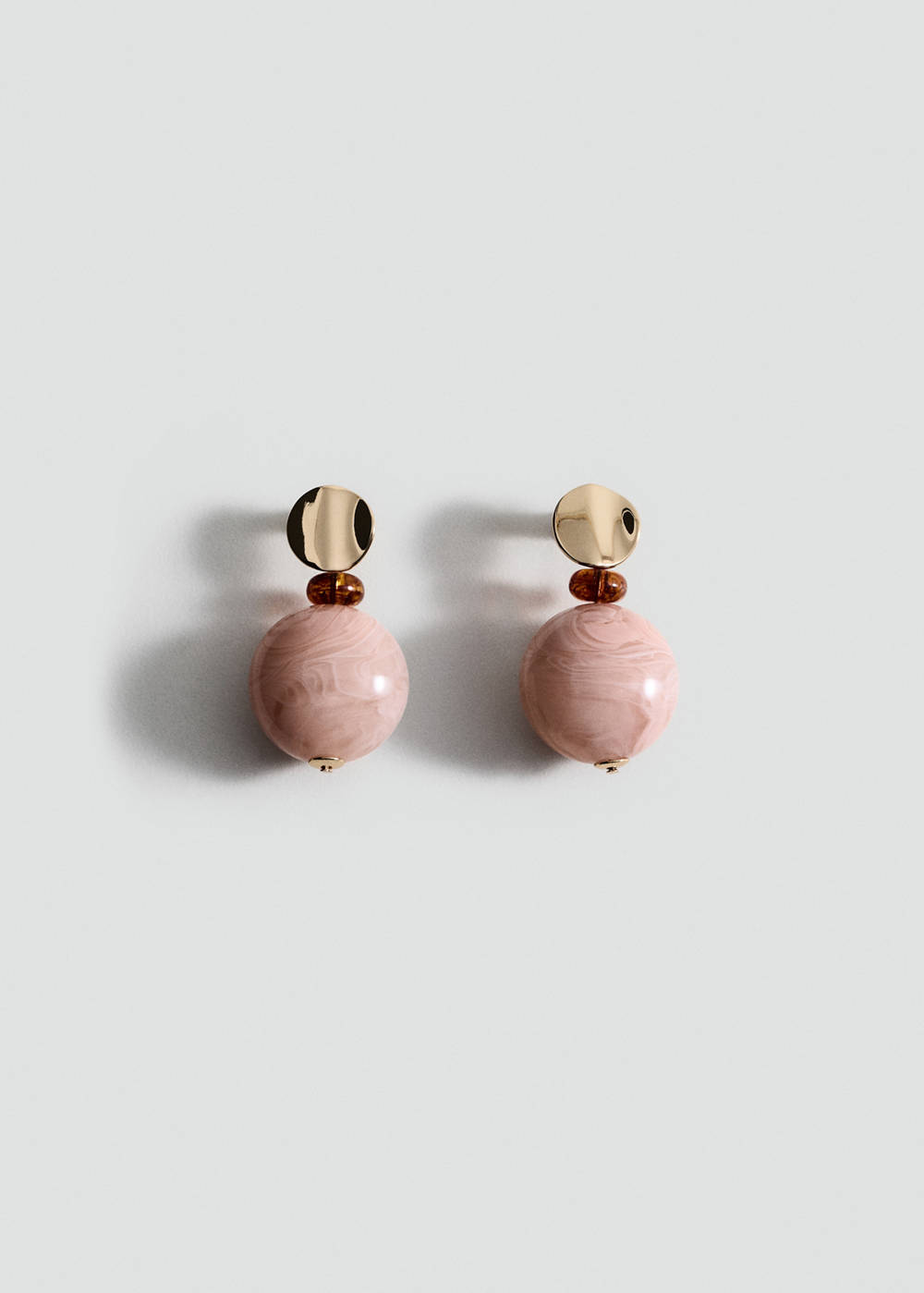 Alternative view of Combined bead earrings