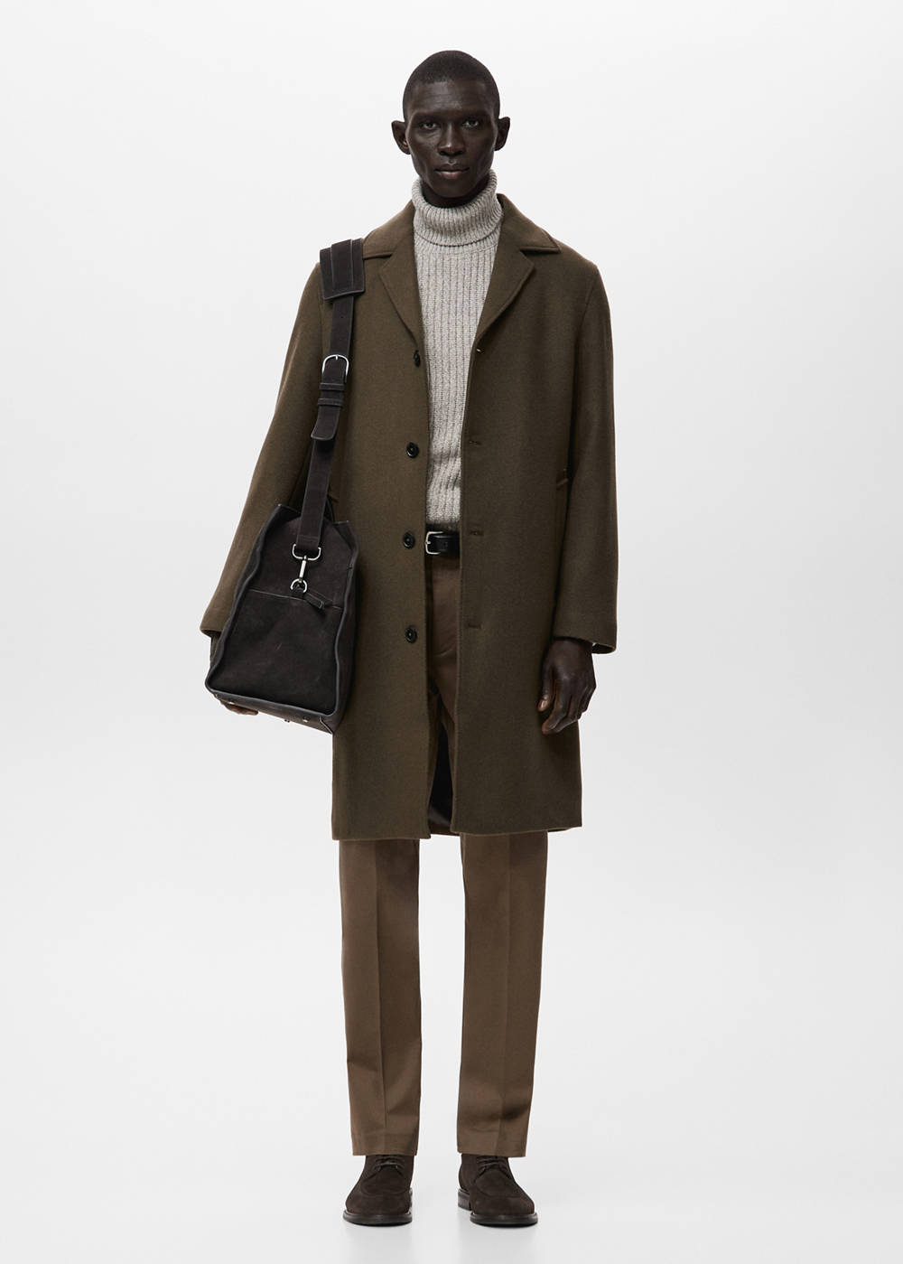 Classic wool blend coat - Image 3