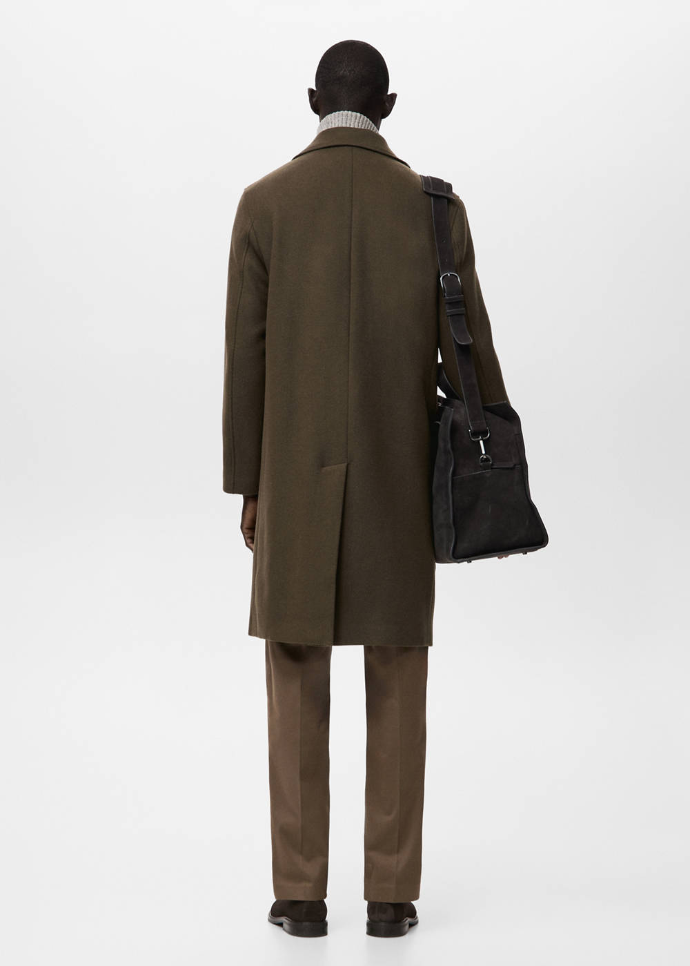 Classic wool blend coat - Image 4