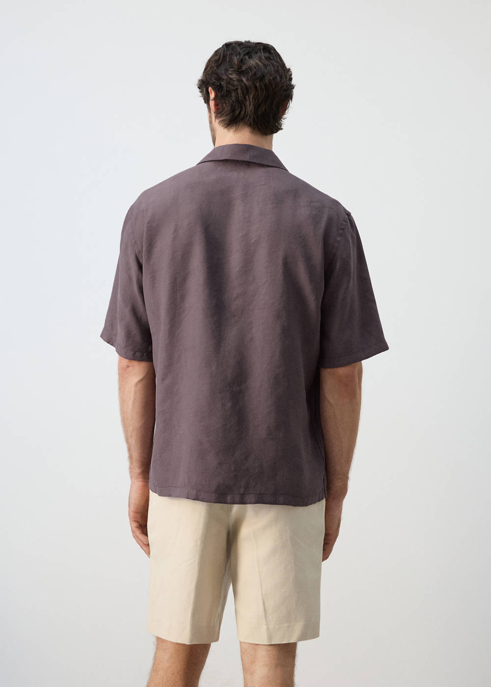 Chemise fluide avec col bowling - Image 4