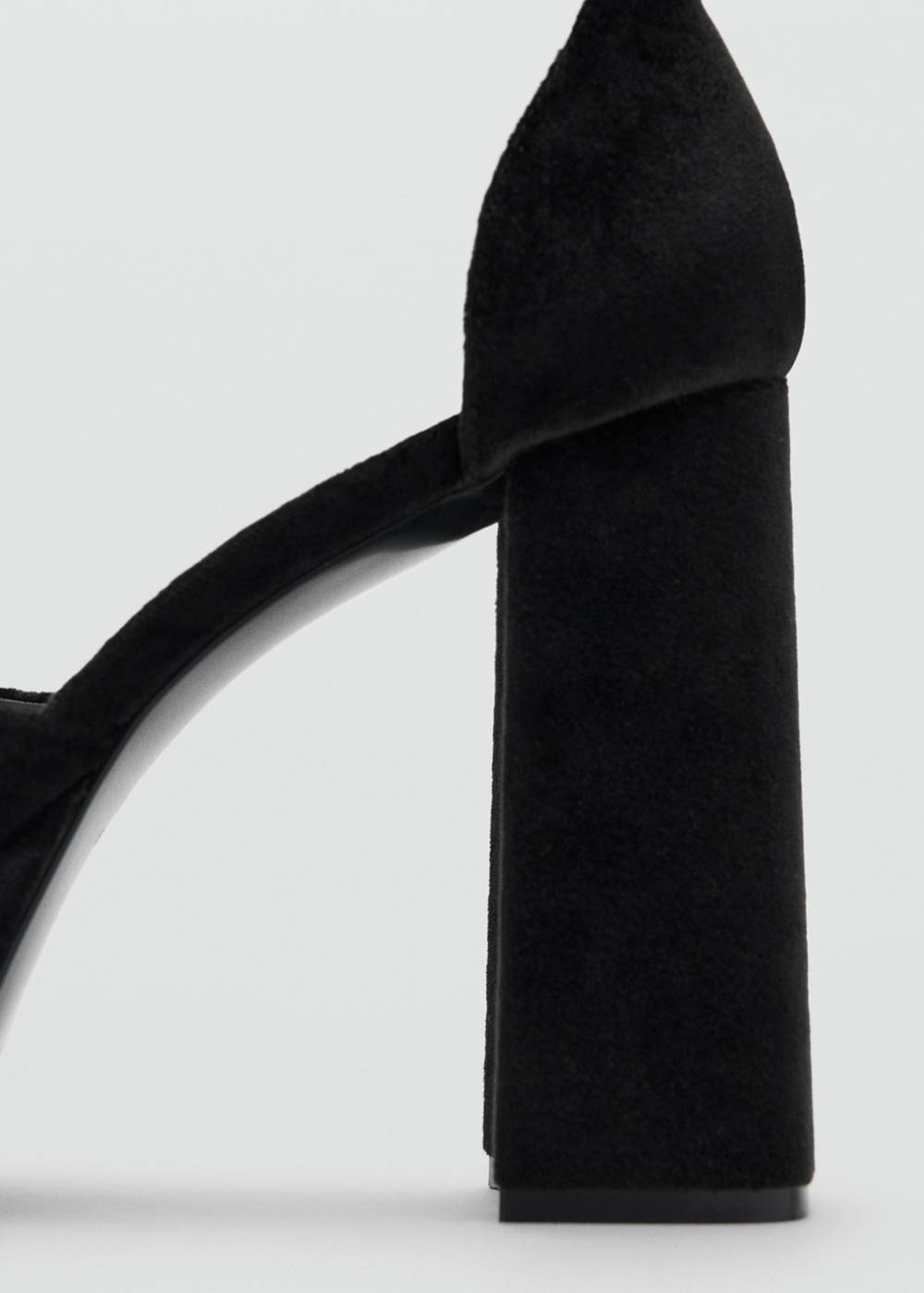 Velvet heel sandals - Image 4