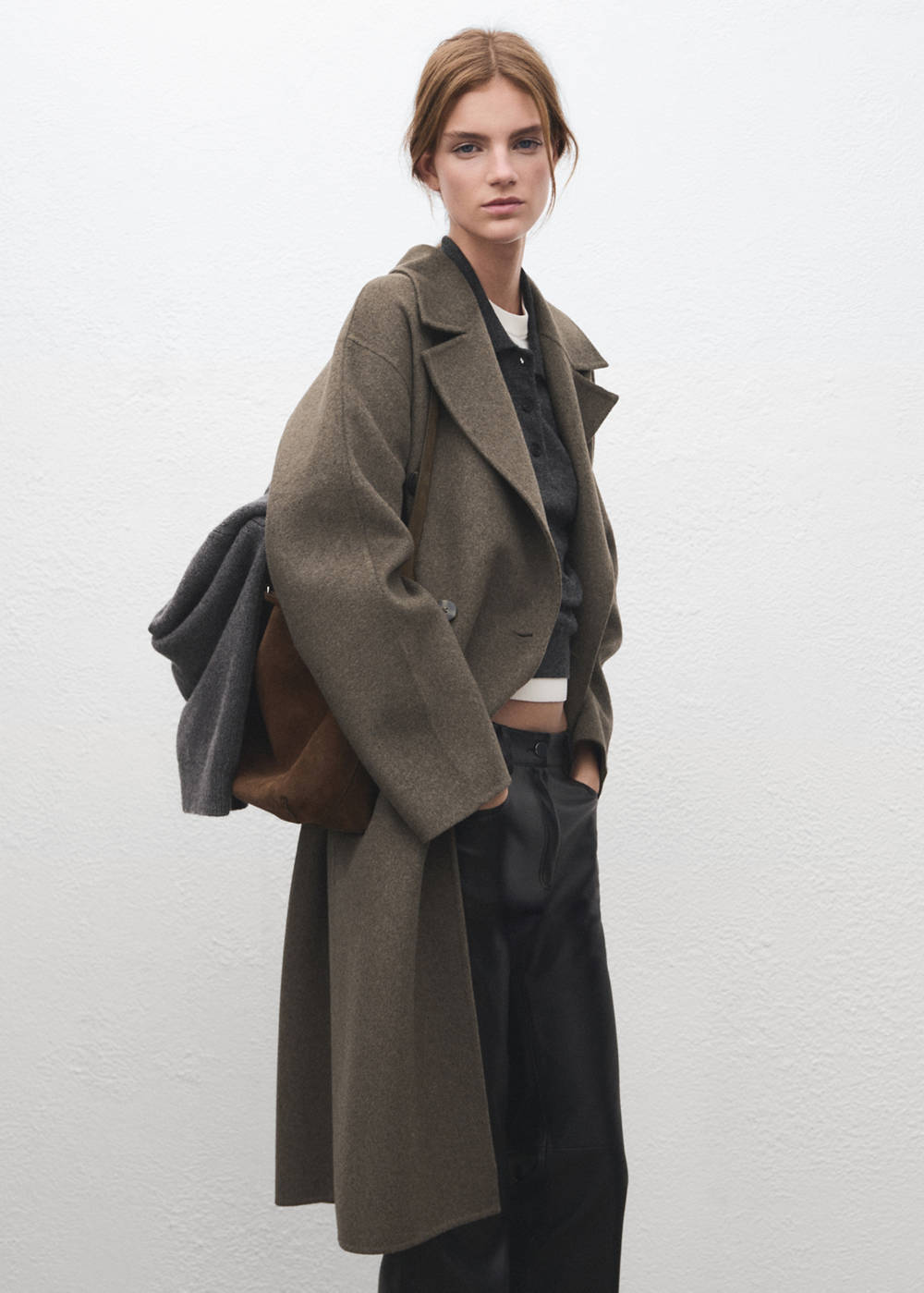 Handmade oversized wool coat - Image 5