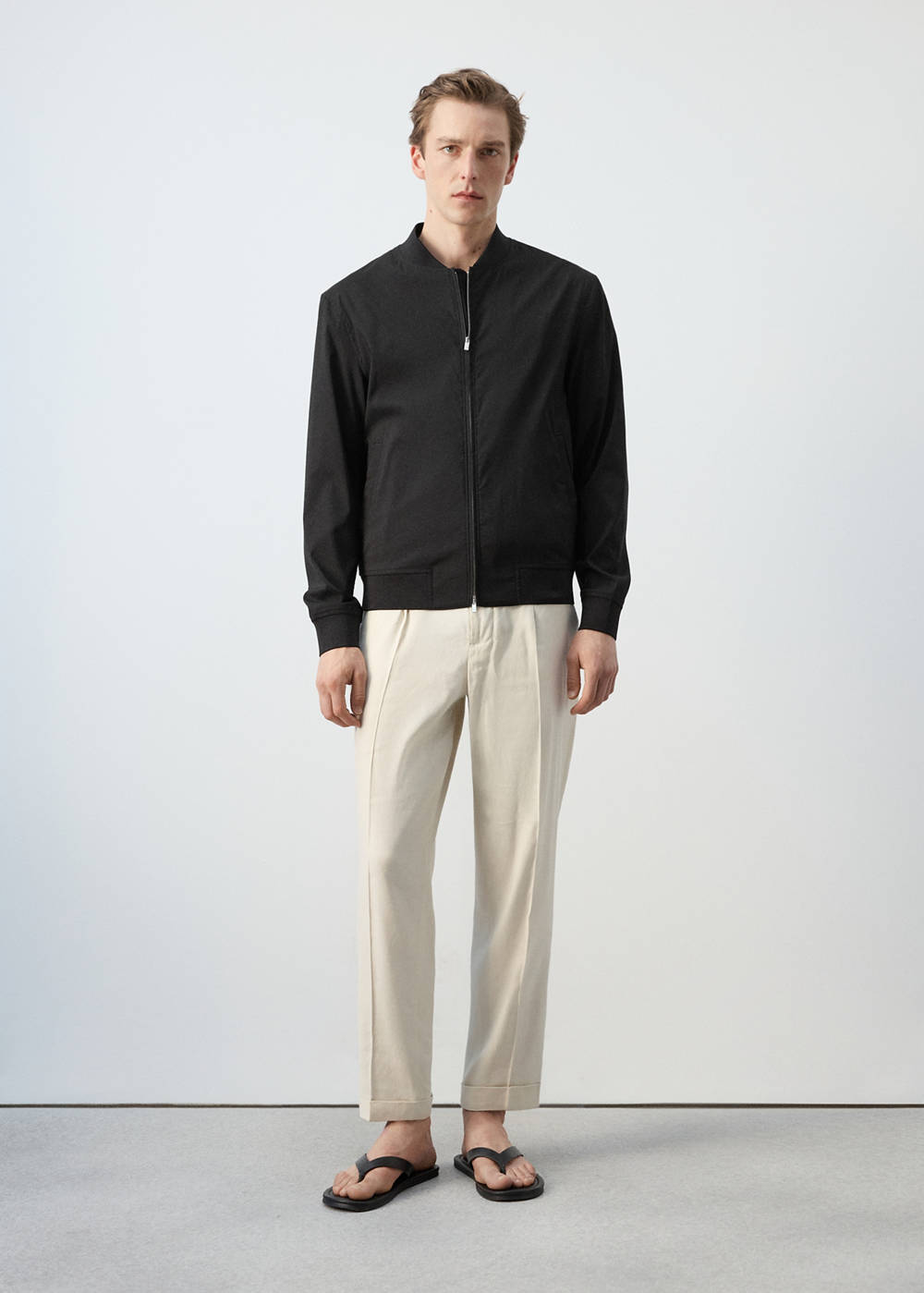 Straight lyocell bomber - Image 3