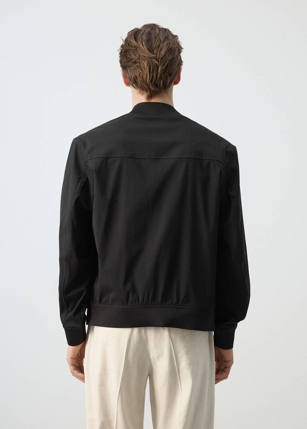 Straight lyocell bomber - Image 4