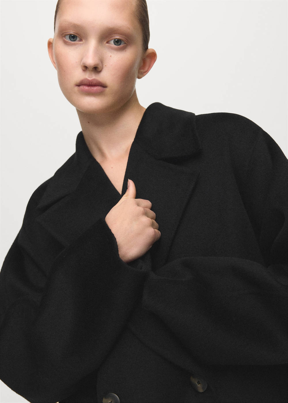 Handmade oversized wool coat - Image 5