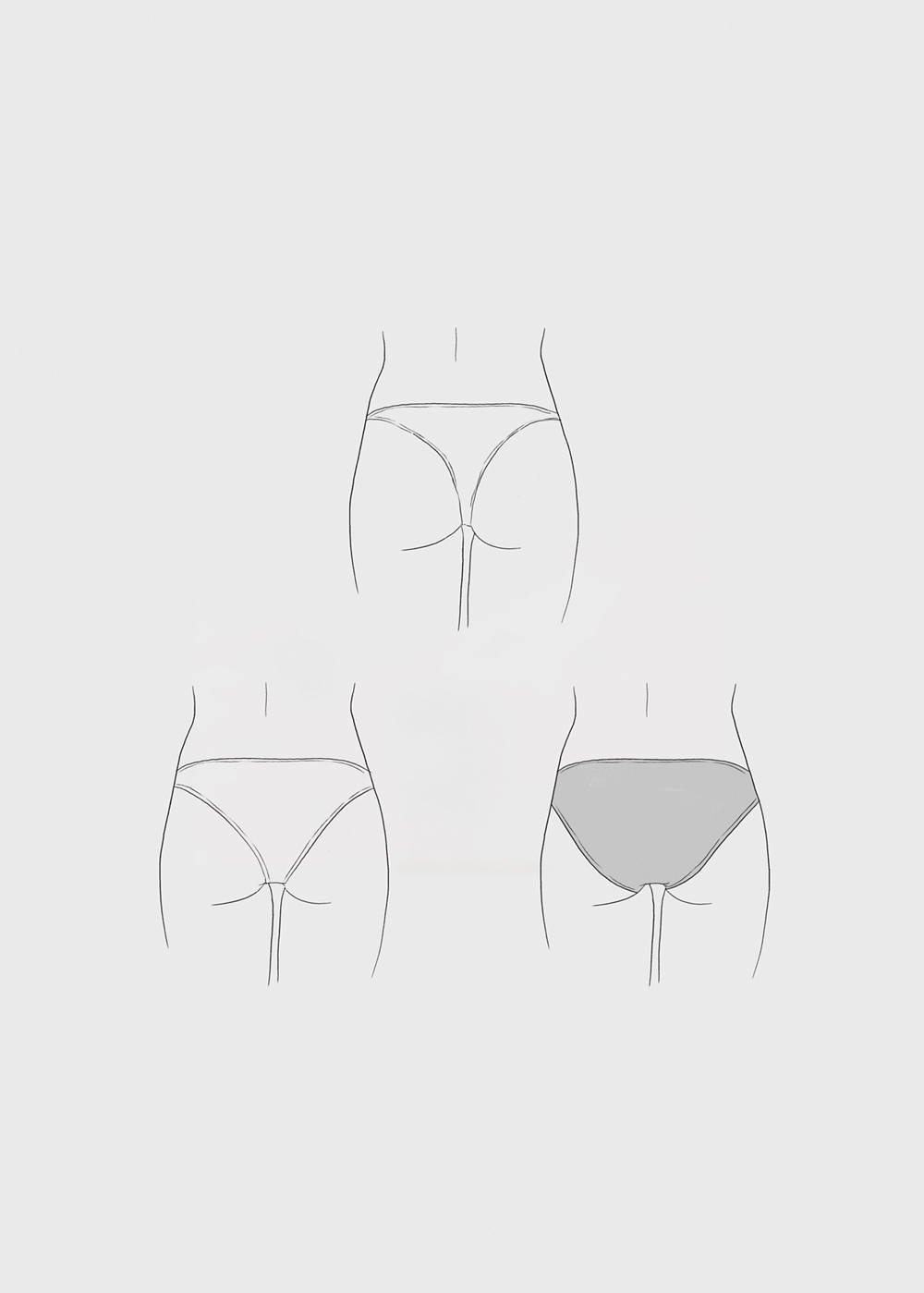 Embroidered bikini with classic bottoms - Image 4