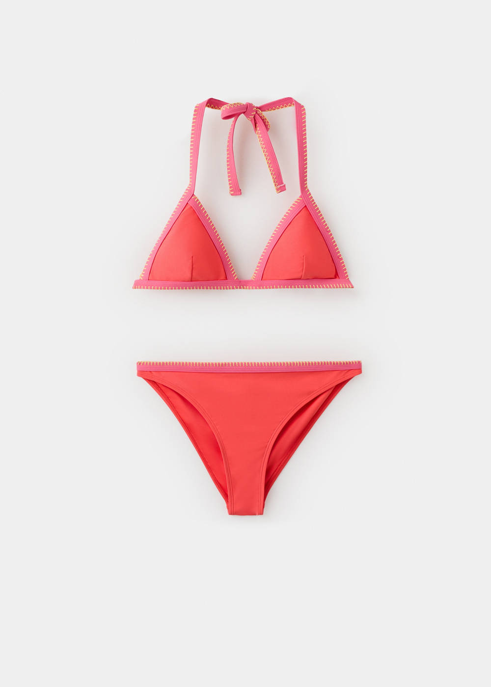 Alternative view of Embroidered bikini with classic bottoms