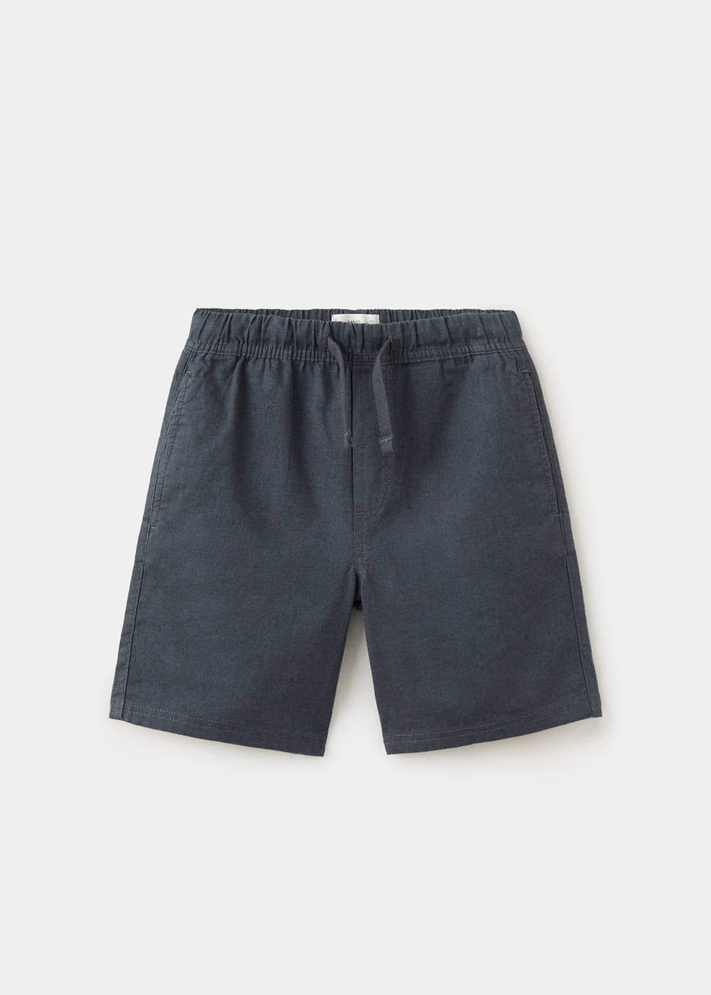 Cotton-linen blend bermuda shorts - Image 3
