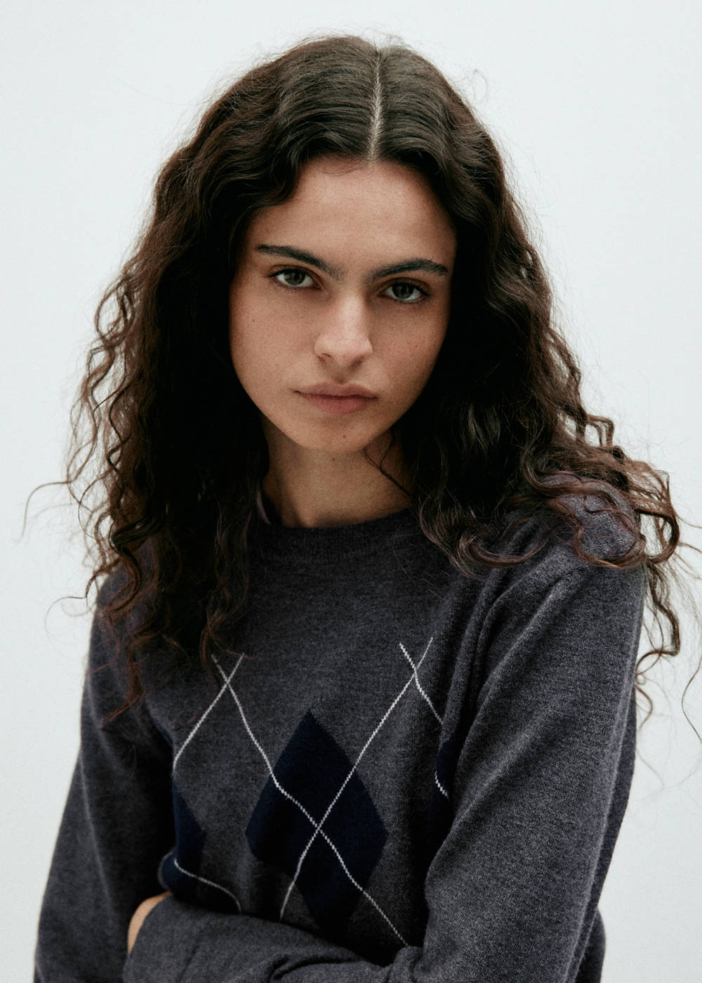 Argyle knit sweater - Image 5