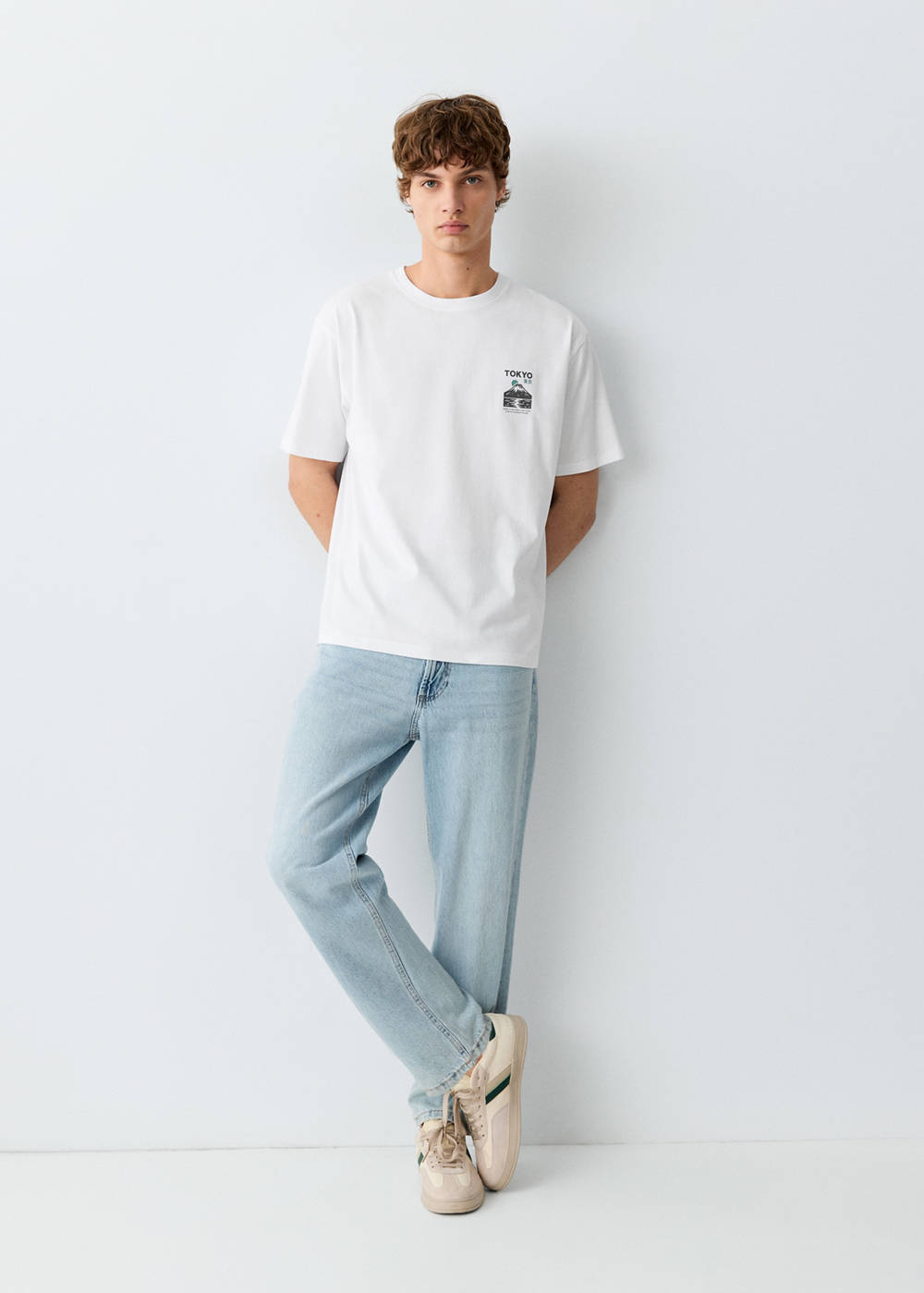 Printed cotton-blend t-shirt - Image 3