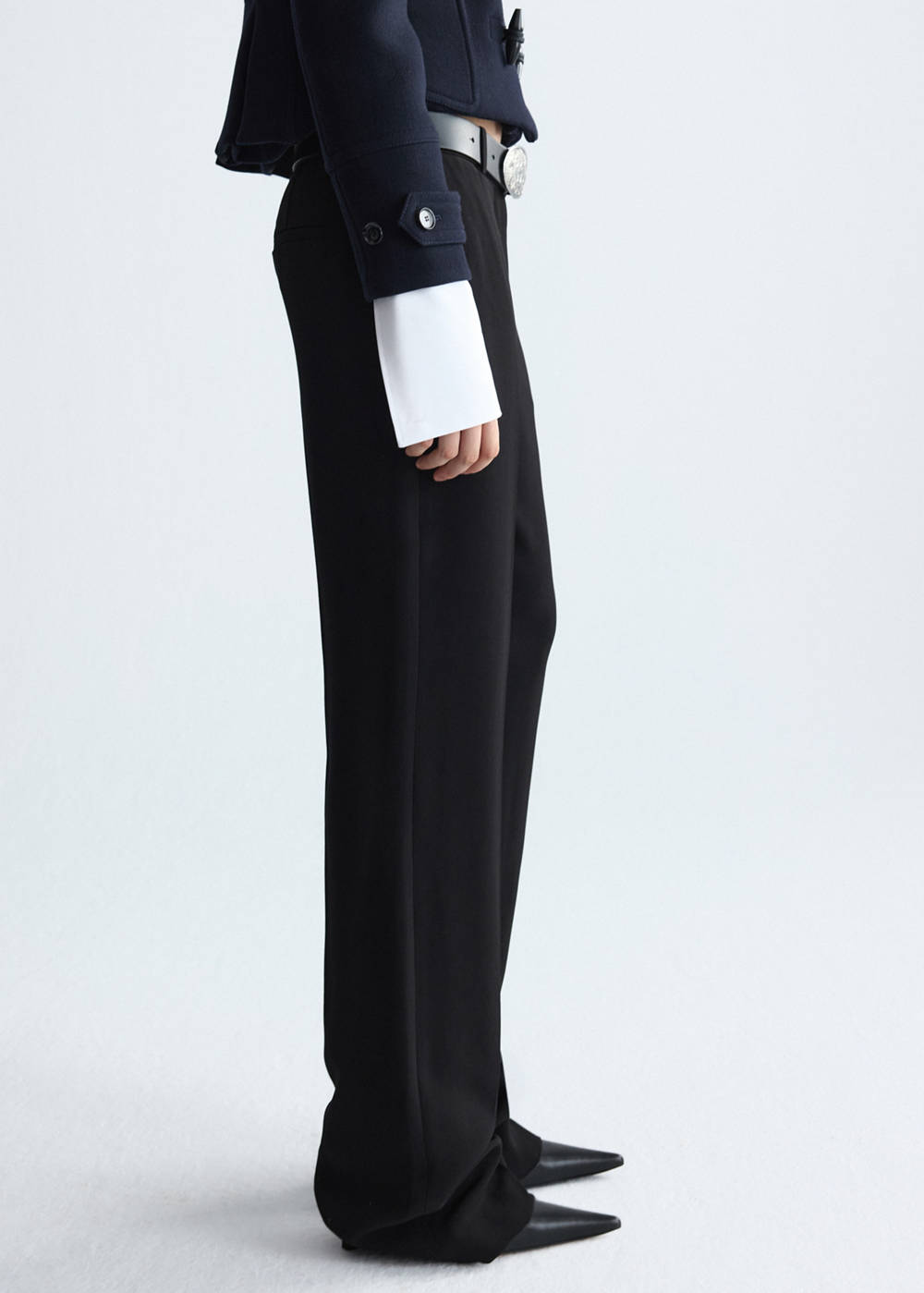 100% wool suit trousers