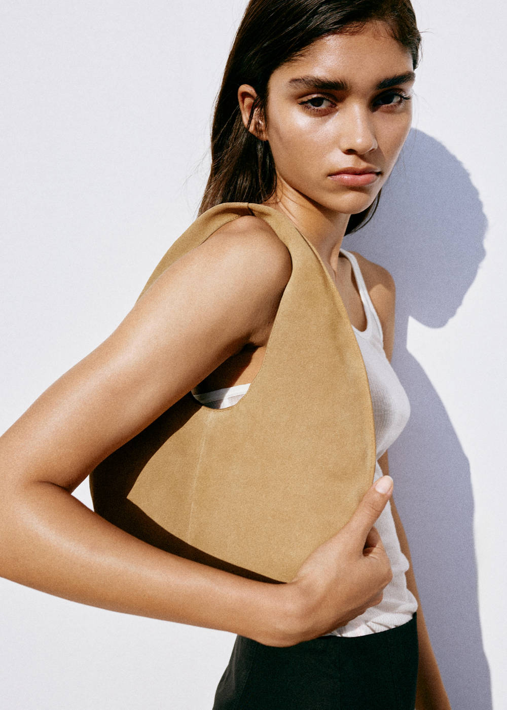 Small split leather bag - Image 3