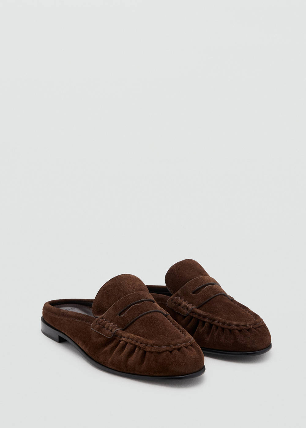 Backless suede loafer - Image 4