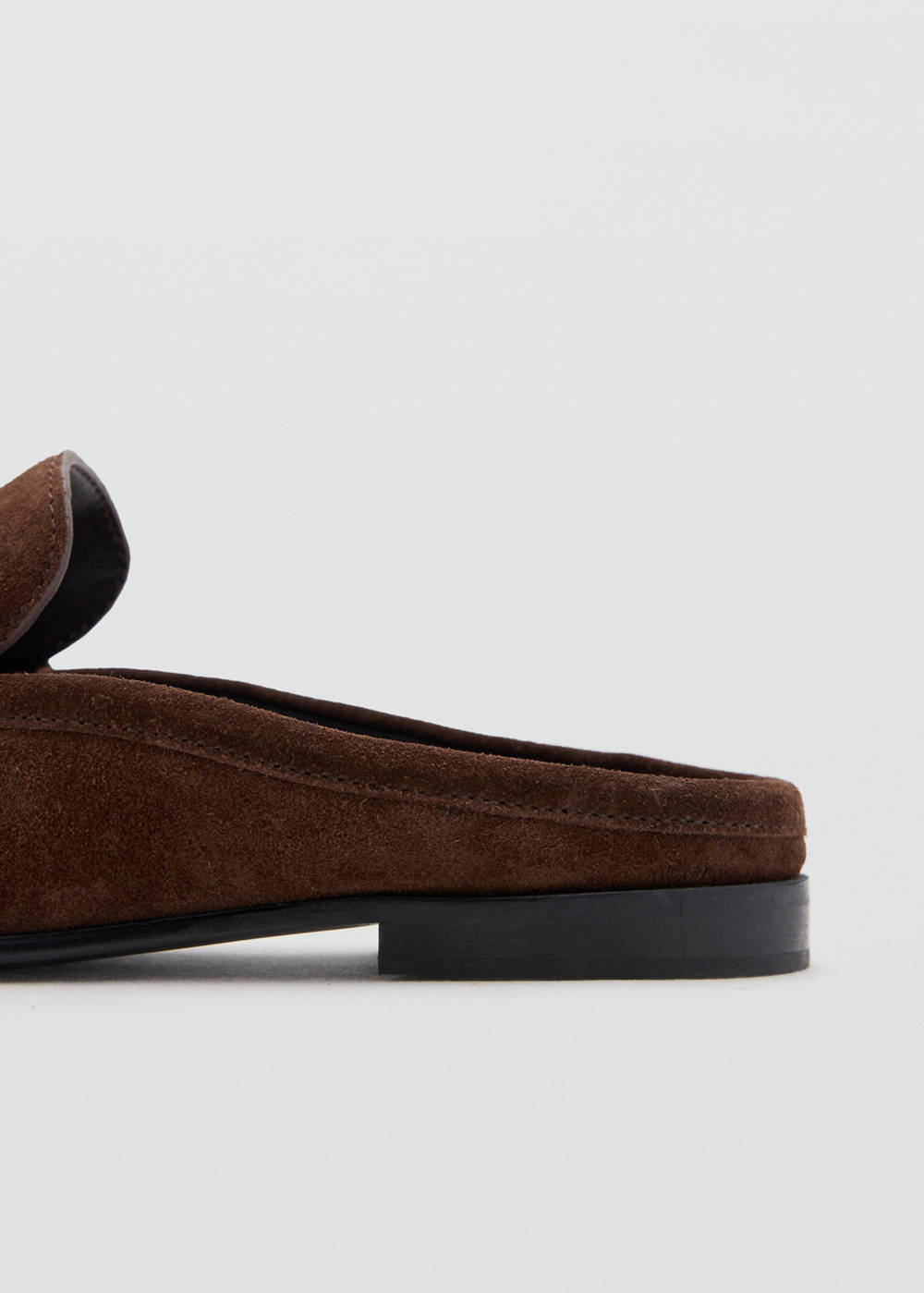 Backless suede loafer - Image 5