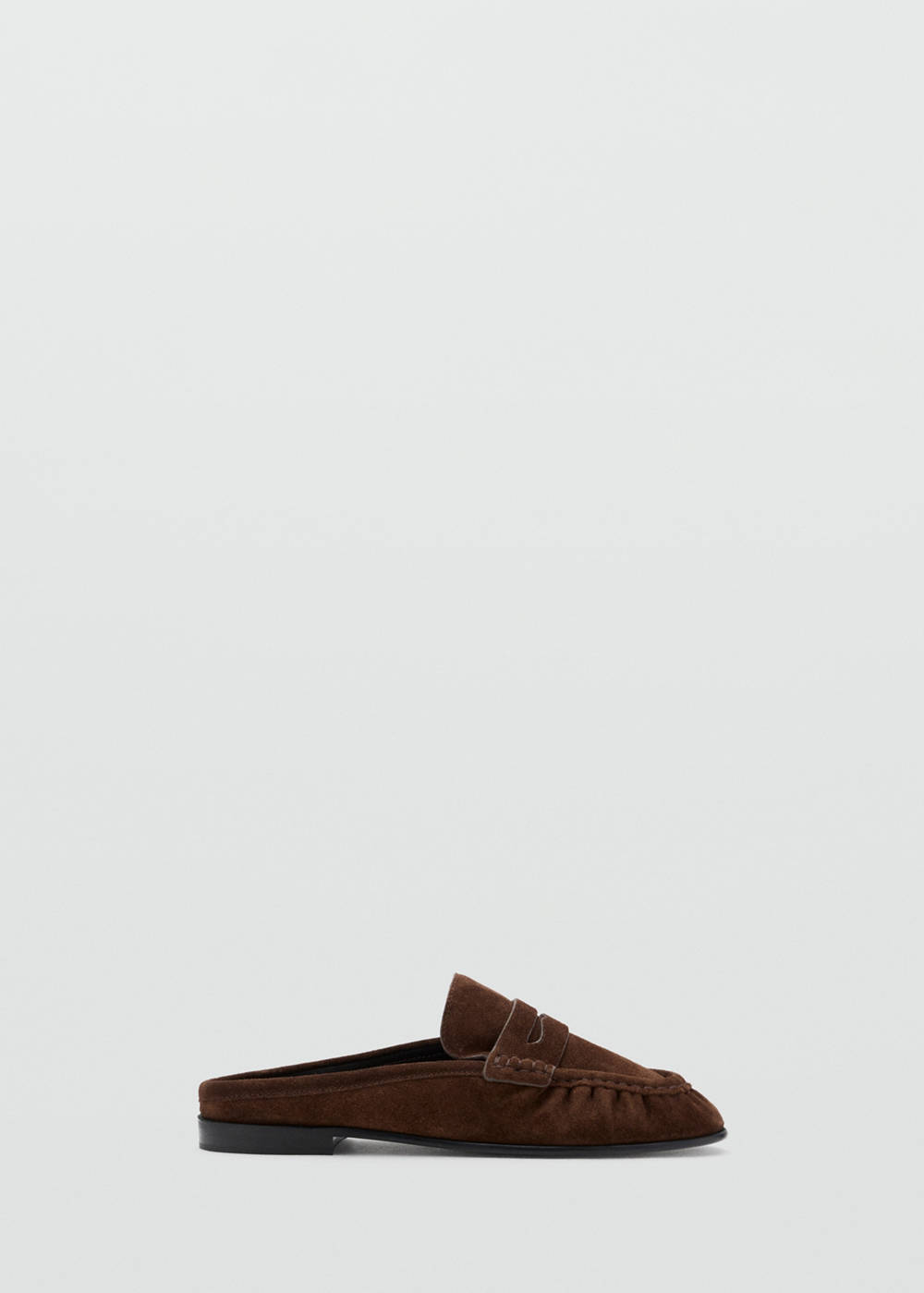 Backless suede loafer - Image 3
