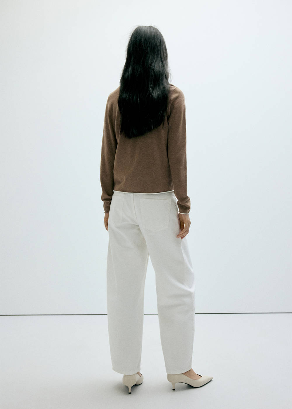 Contrast trim cardigan - Image 4