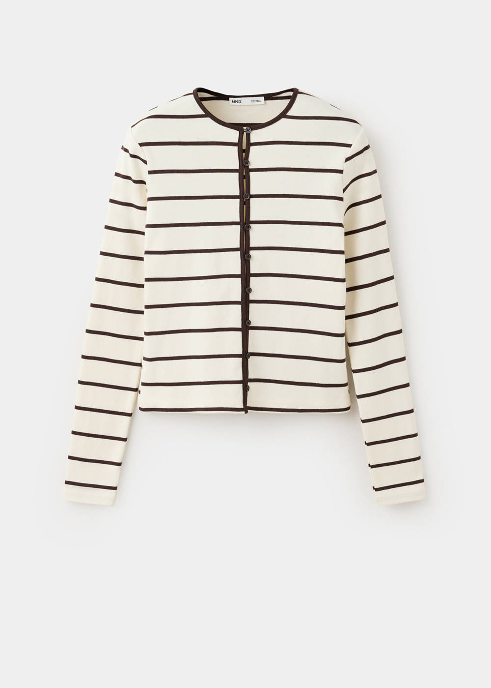 Stripped knit cardigan - Image 5
