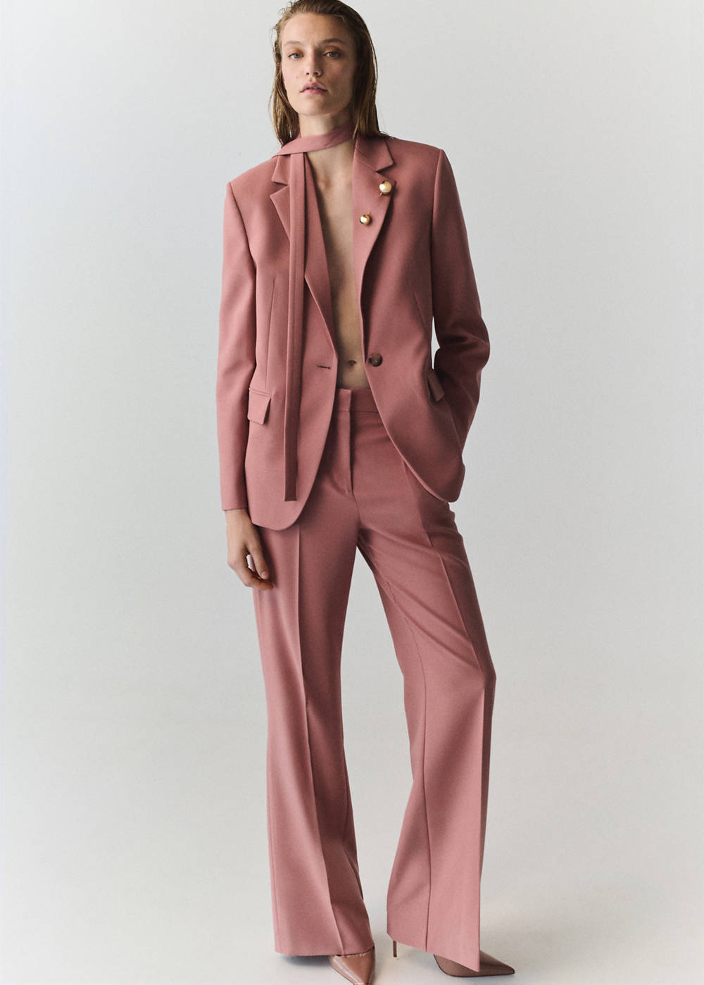 Straight-fit suit pants - Image 3