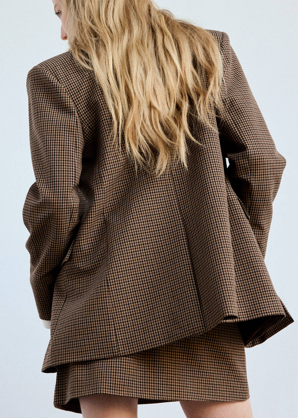 Check-print jacket - Image 4