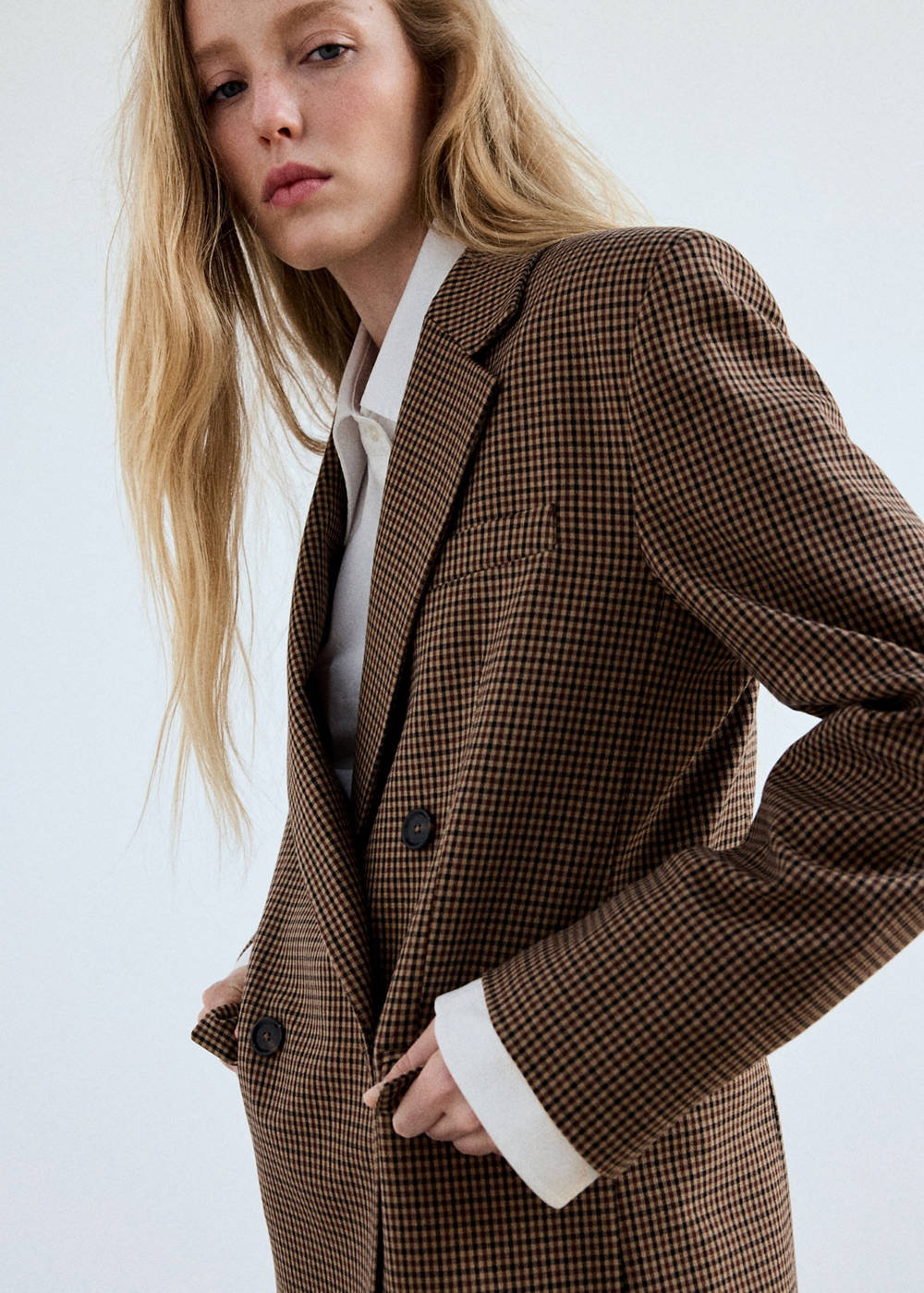 Check-print jacket - Image 5
