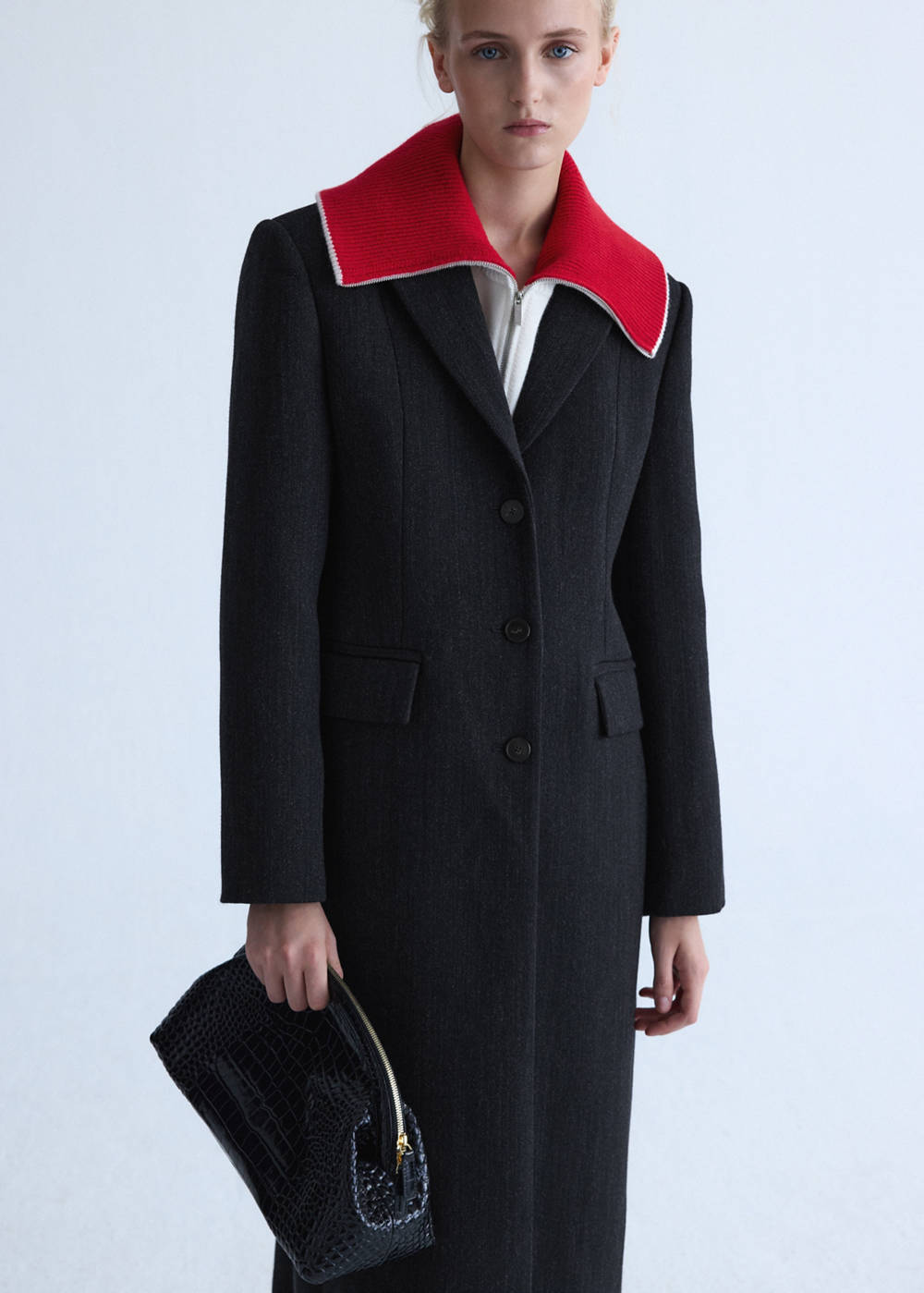 Tailored wool coat - Image 3