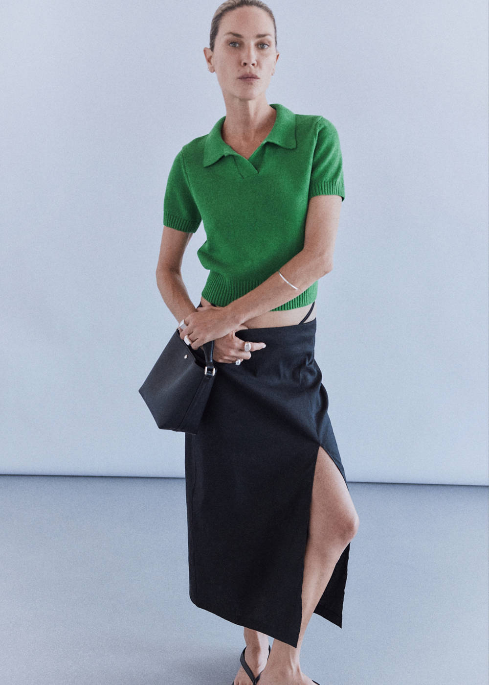 Cotton knit polo - Image 4