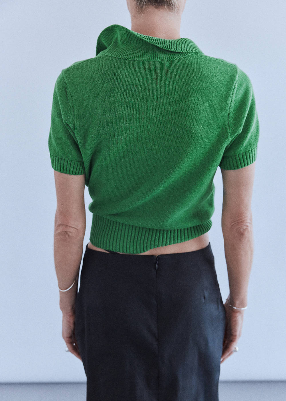 Cotton knit polo - Image 5