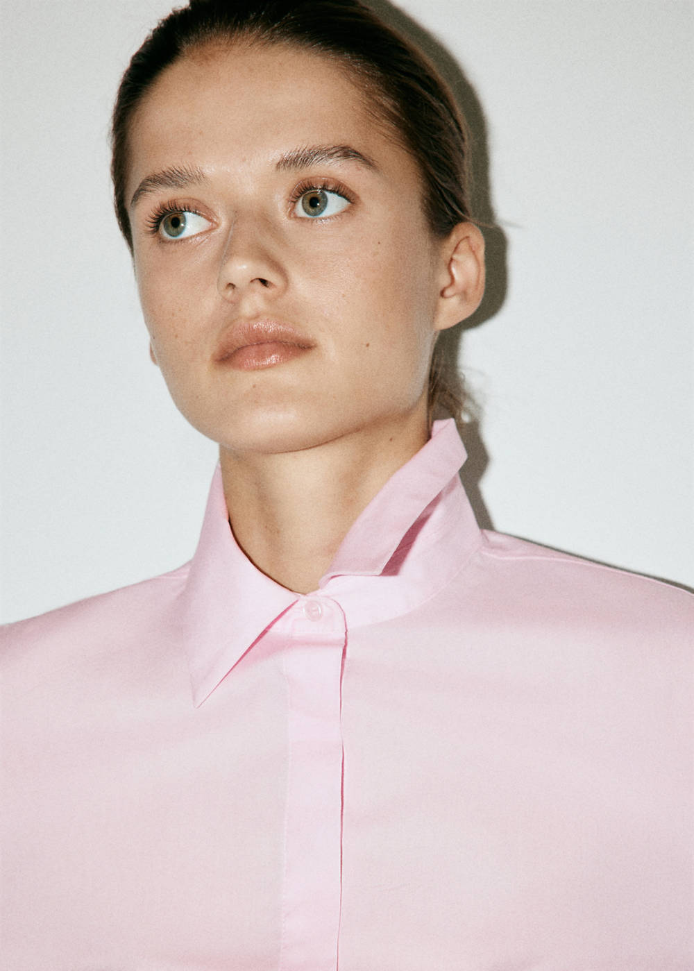 Slim-fit poplin shirt - Image 5