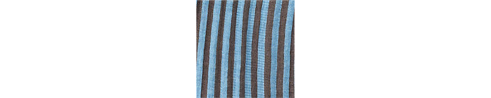Striped wrap blouse with tie - Image 6