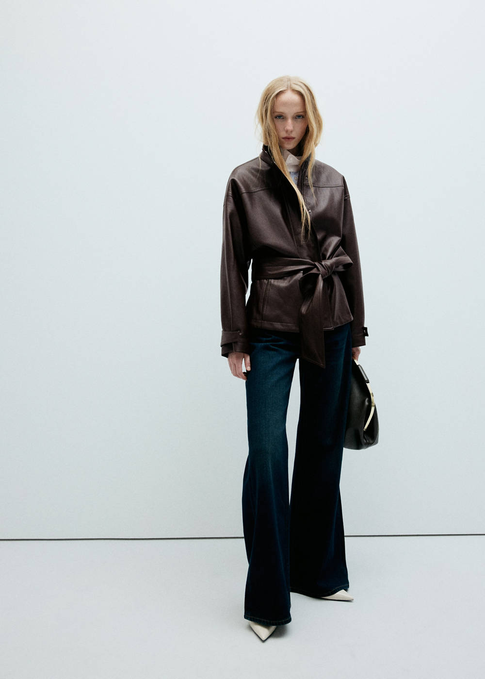 Oversized belted jacket - Image 3