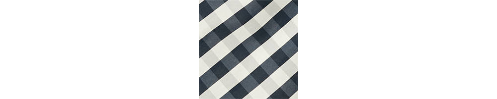 Gingham skirt with draped detail - Image 6
