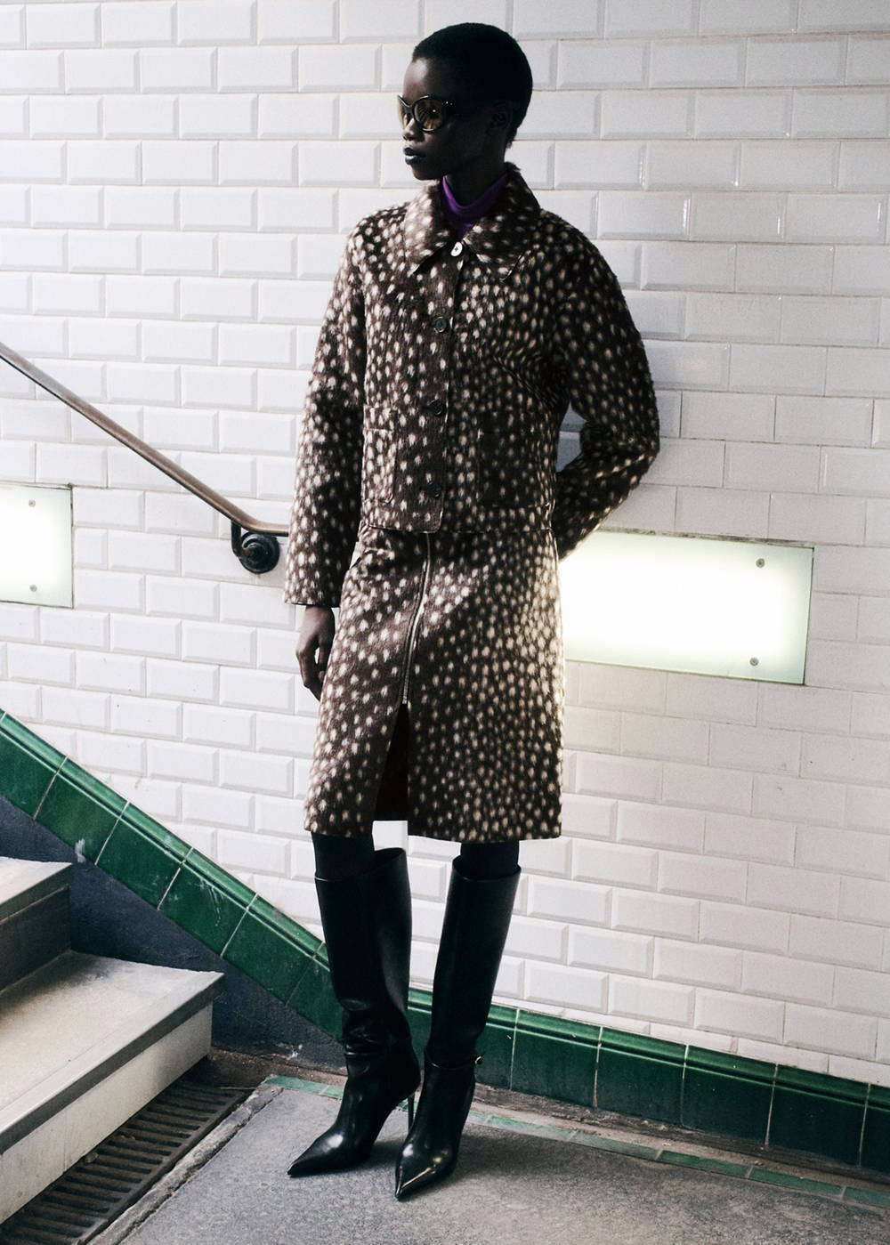 Brushed-finish Bambi jacket - Image 4