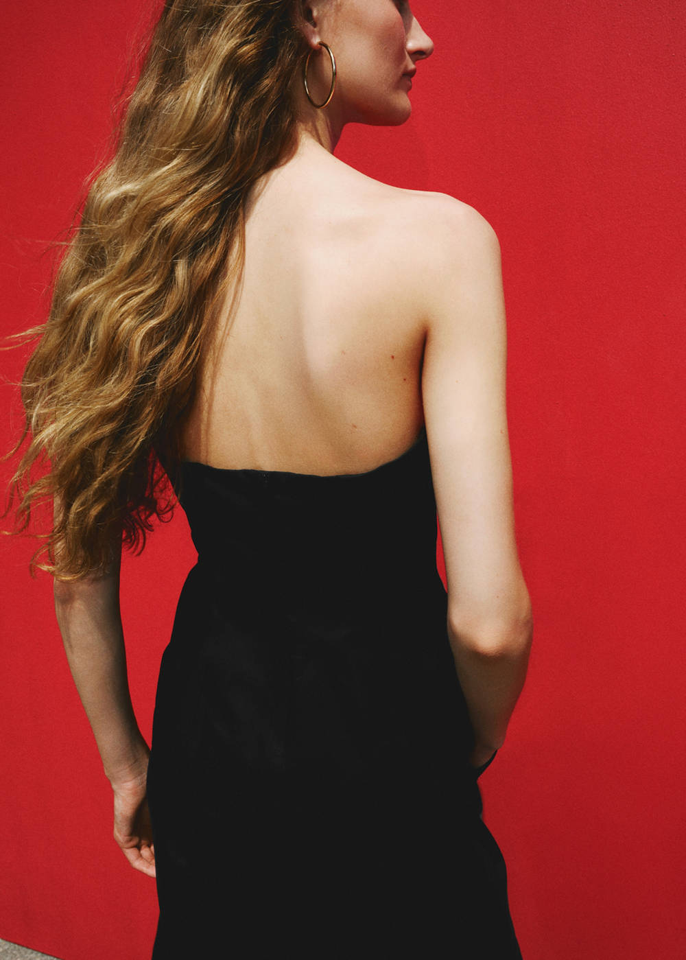 Strapless linen top - Image 5