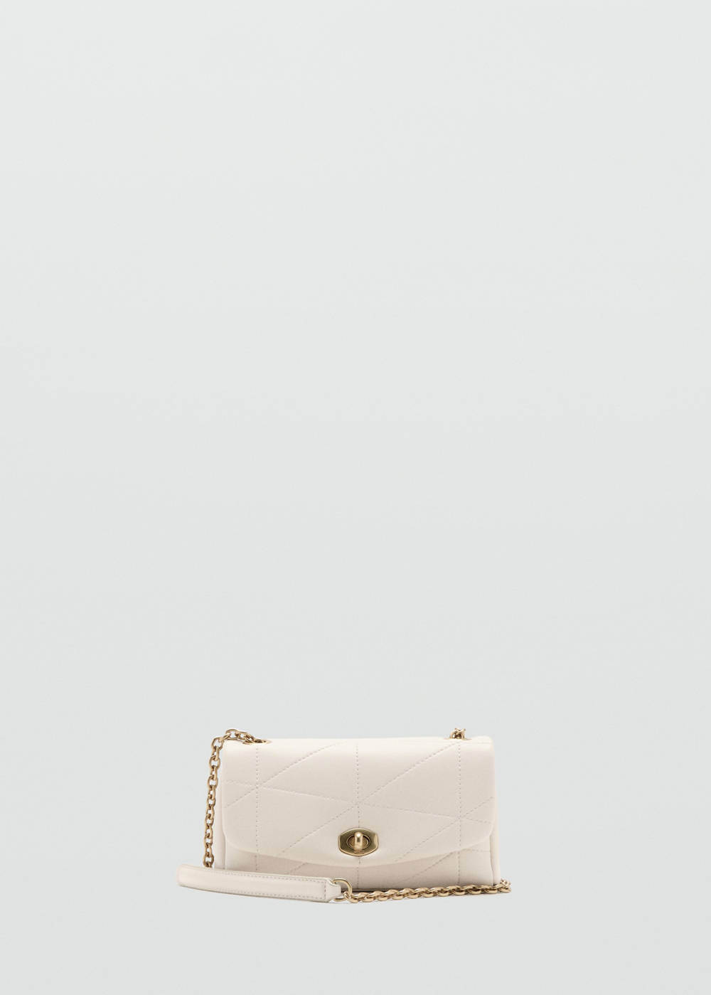 Crossbody bag with flap